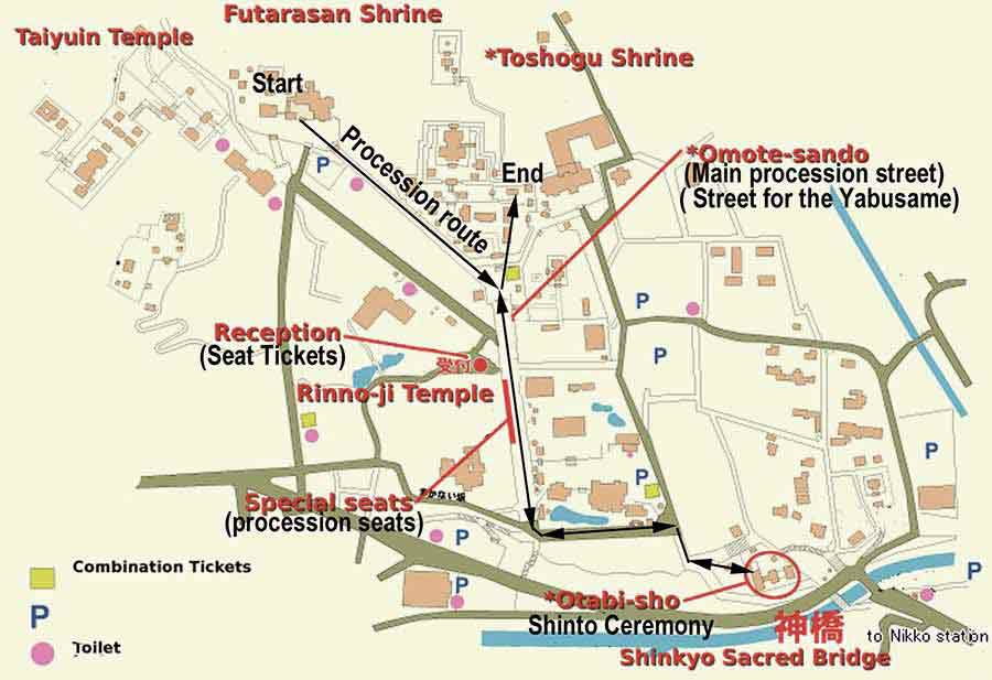 Nikko Map