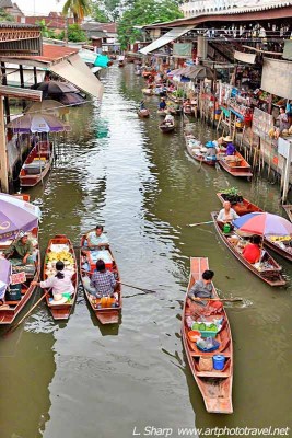 Floating Markets Bangkok – artphototravel